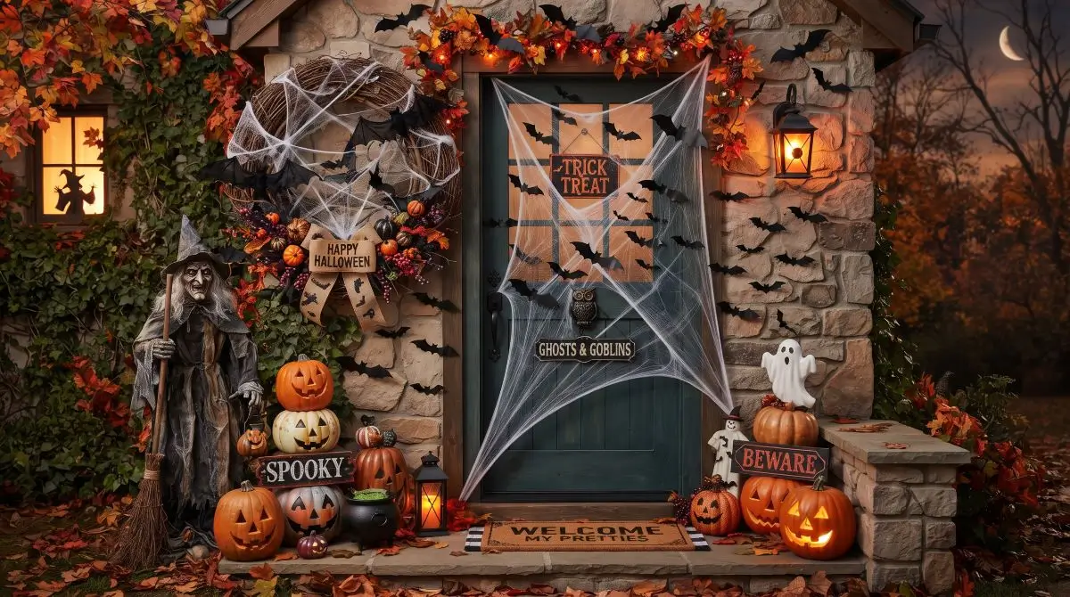 Halloween Door Decor