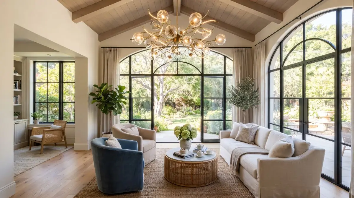 Highlight a Statement Light Fixture