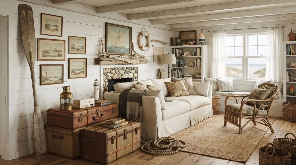 Incorporate Vintage Coastal Pieces