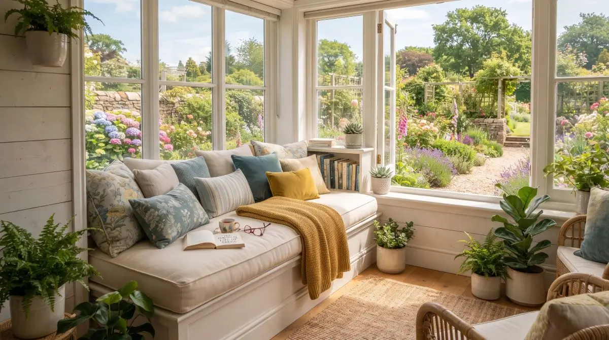 Incorporate a Cozy Window Seat