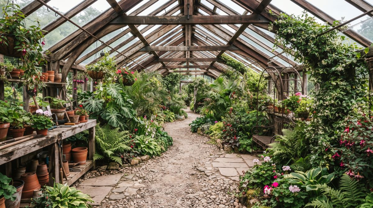 Internal Stone or Gravel Pathway