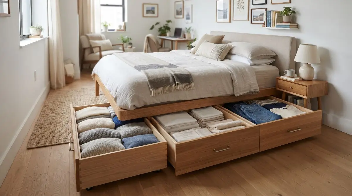 Invest in Under-Bed Storage