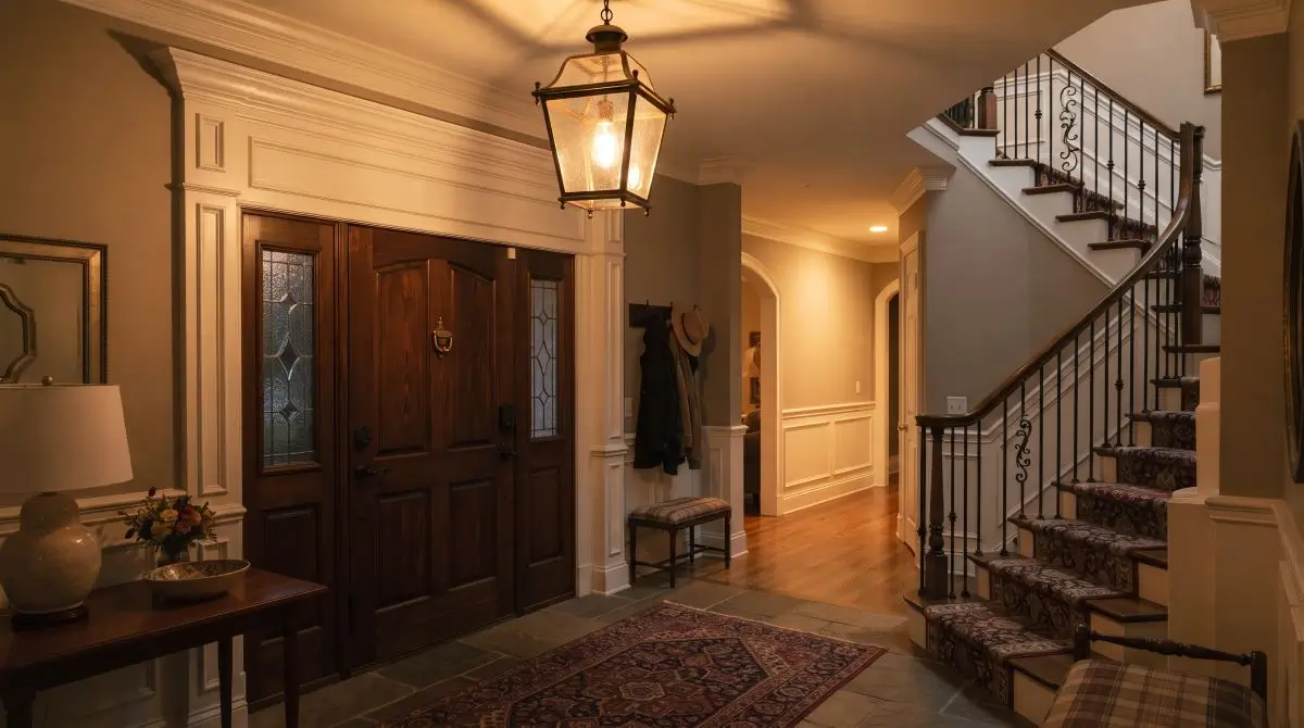 Lantern-style Entry Lighting