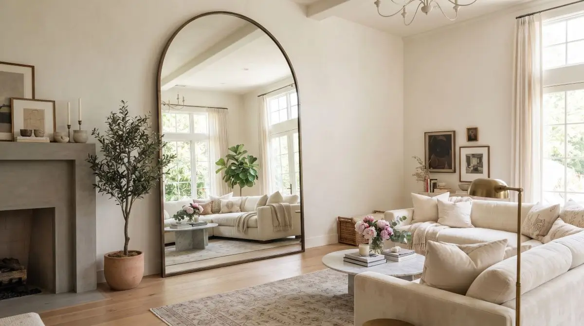 Large Mirror for Light and Space