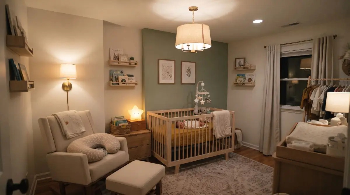 Layered Lighting Nursery