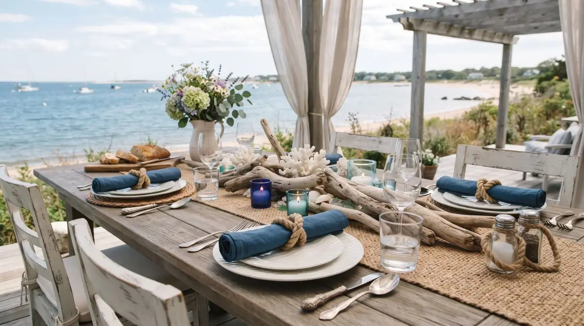 Long-Table Repeated Centerpiece Sections