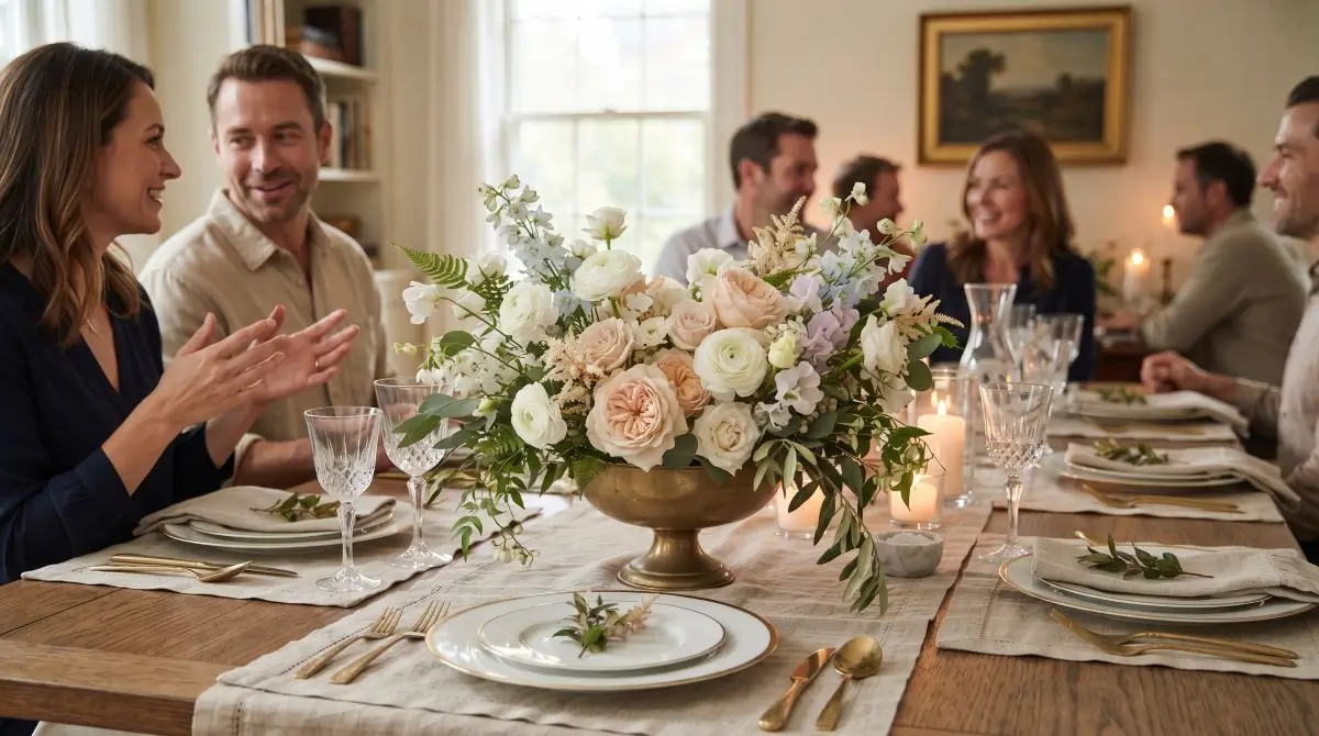 Low Floral Centerpiece