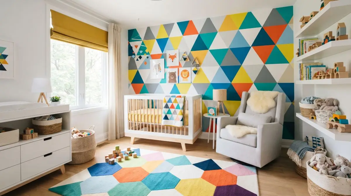 Modern Geometric Nursery