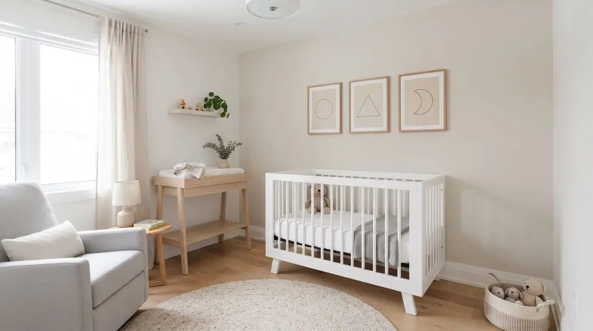 Modern Minimalist Nursery