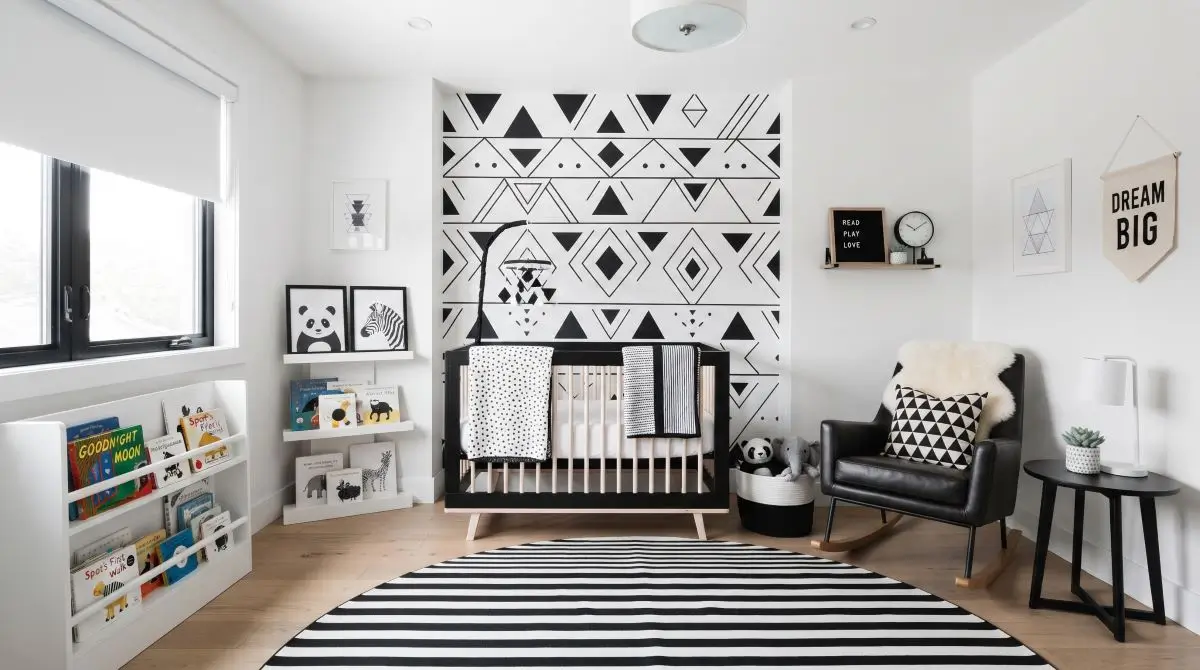 Monochrome Black-and-White Nursery