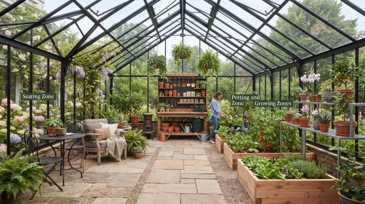 Multi-Zone Greenhouse Layout