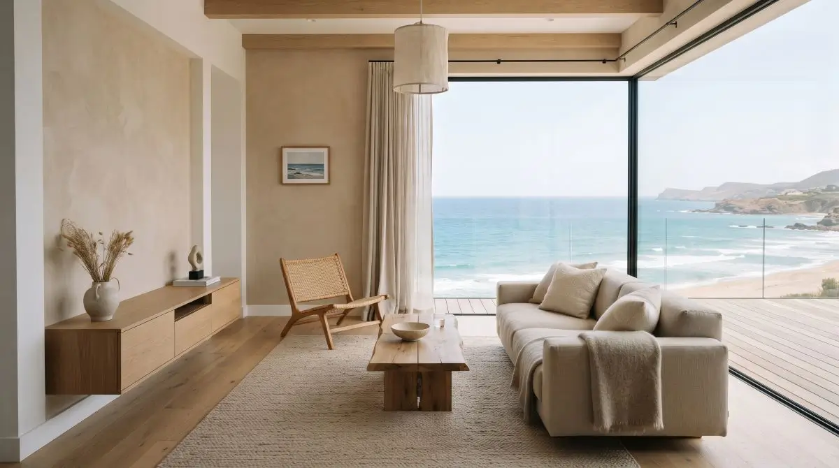 Neutral Coastal Backdrop