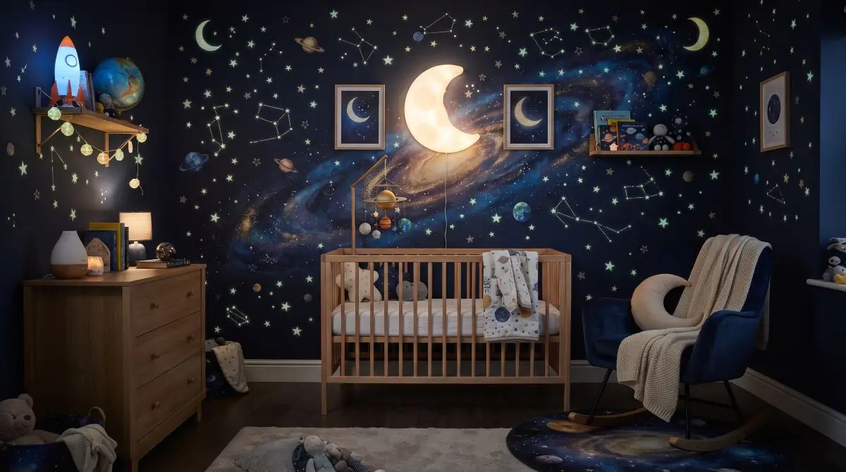 Night Sky Galaxy Nursery