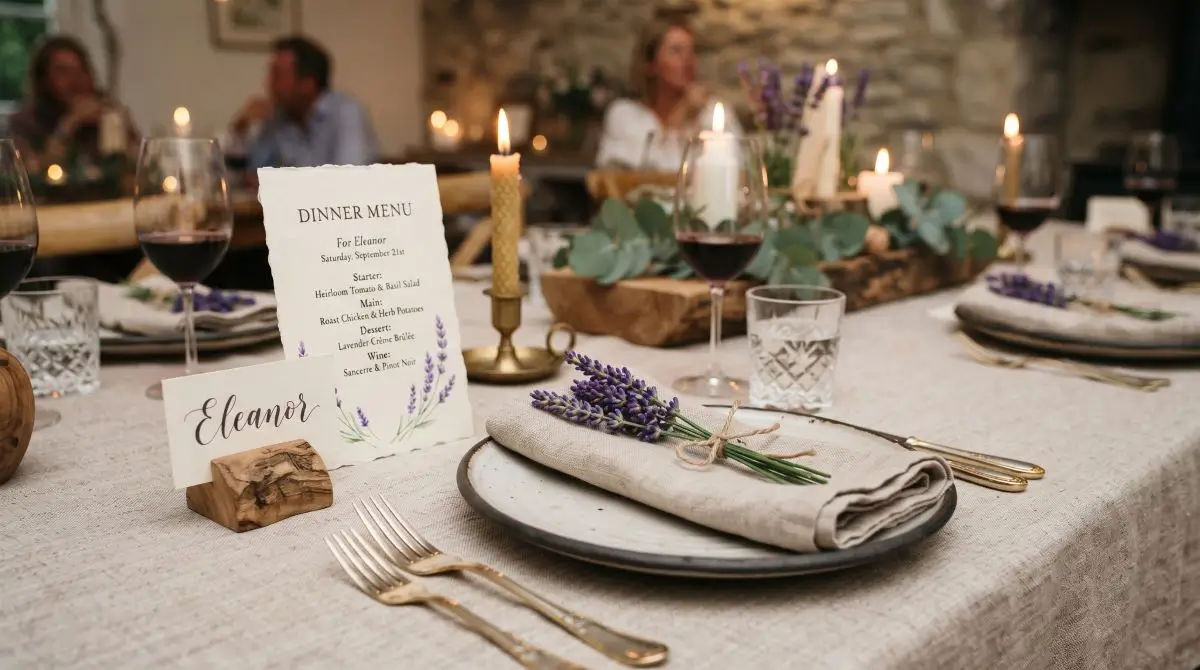 Oval-Table Soft Arrangement