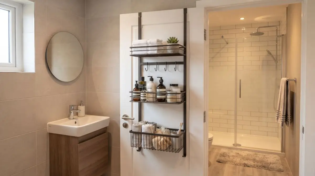 Over-the-Door Storage Shelf