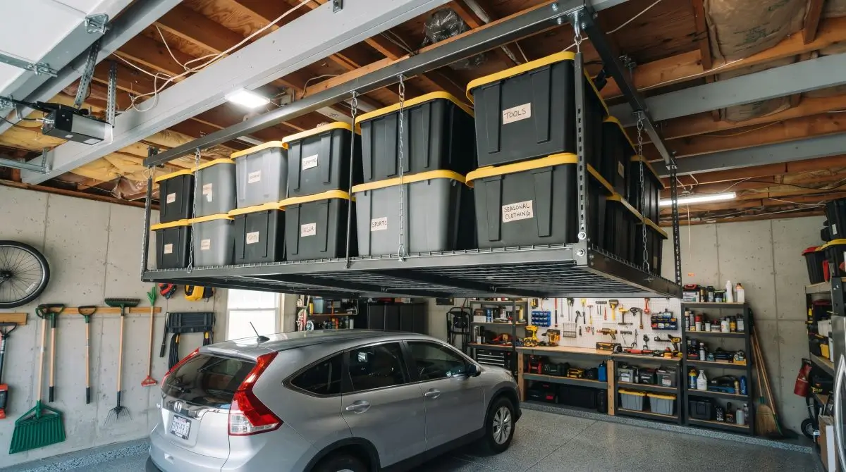 Overhead Ceiling Storage Rack