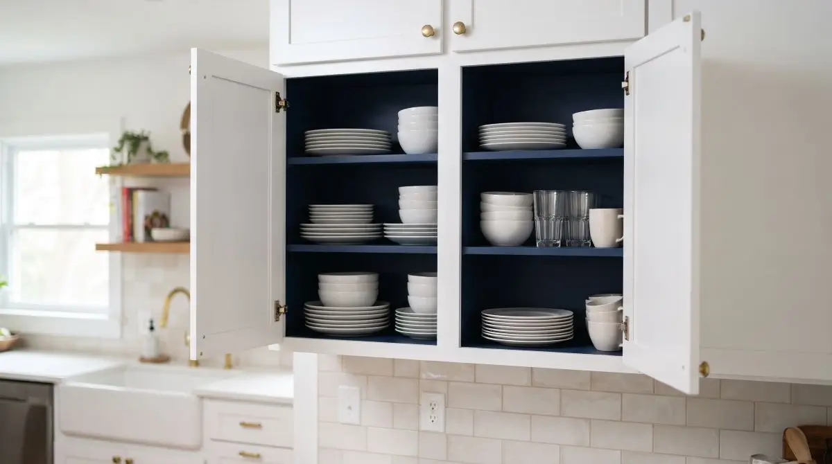 Paint Cabinet Interiors