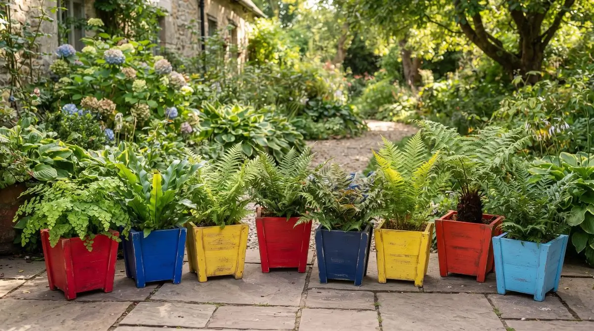 Painted Planters