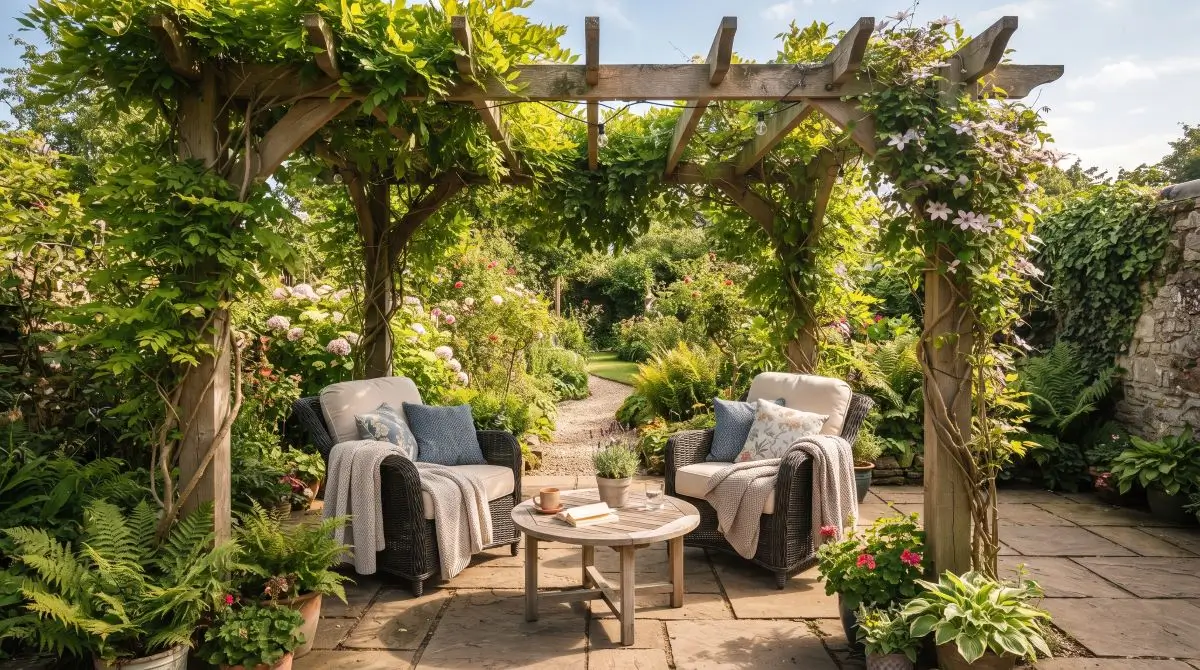 Pergola Seating Zone