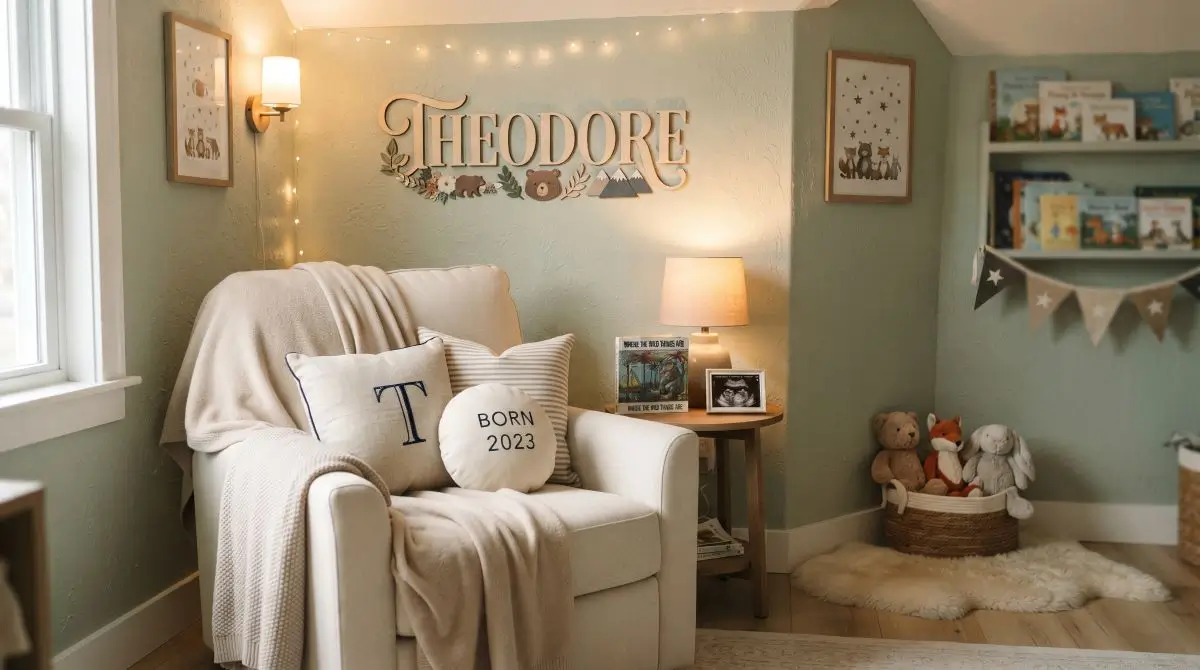 Personalized Name Corner