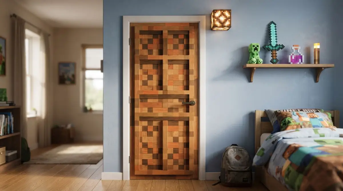 Pixel Facade Doors