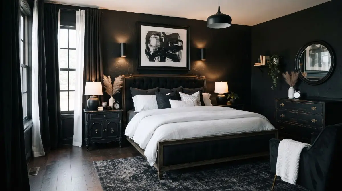 Predominantly Black Room