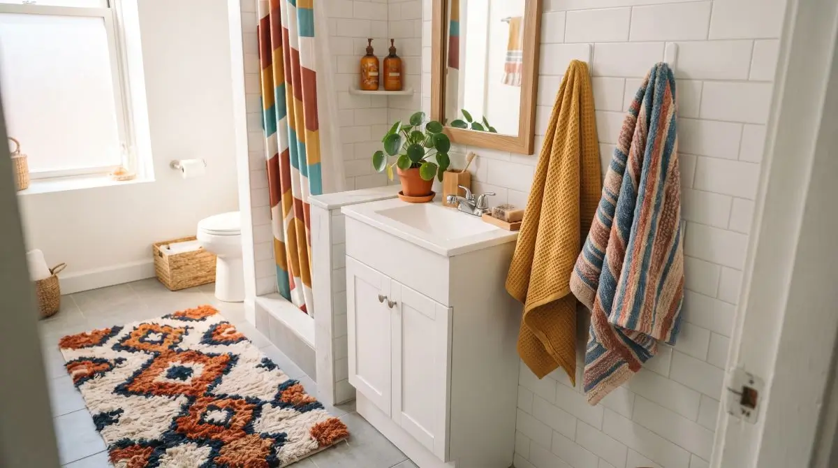 Rental-Friendly Micro-Makeover with Textiles