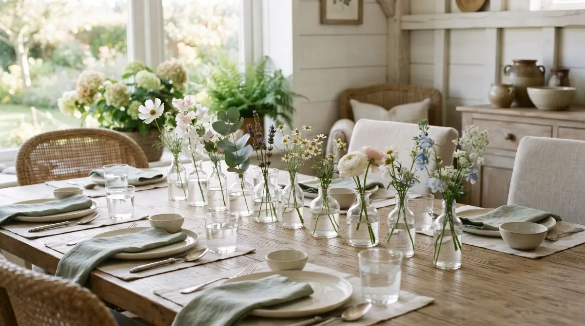 Repeated Small Vases