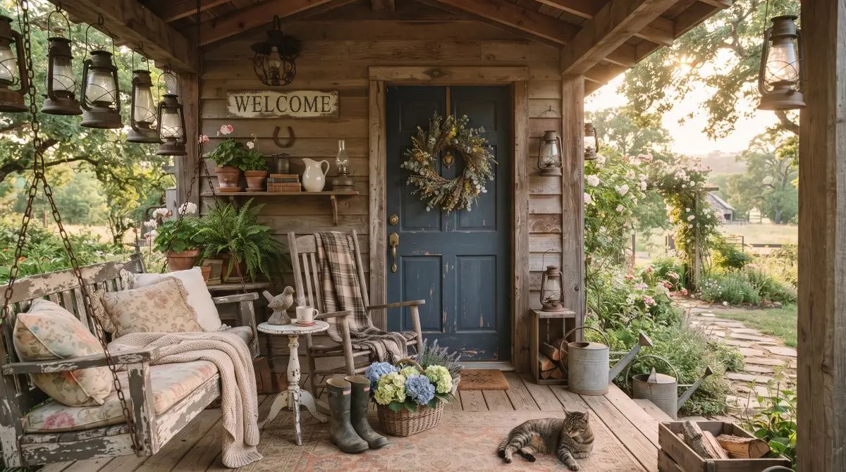 Rustic Country Charm with Vintage Décor
