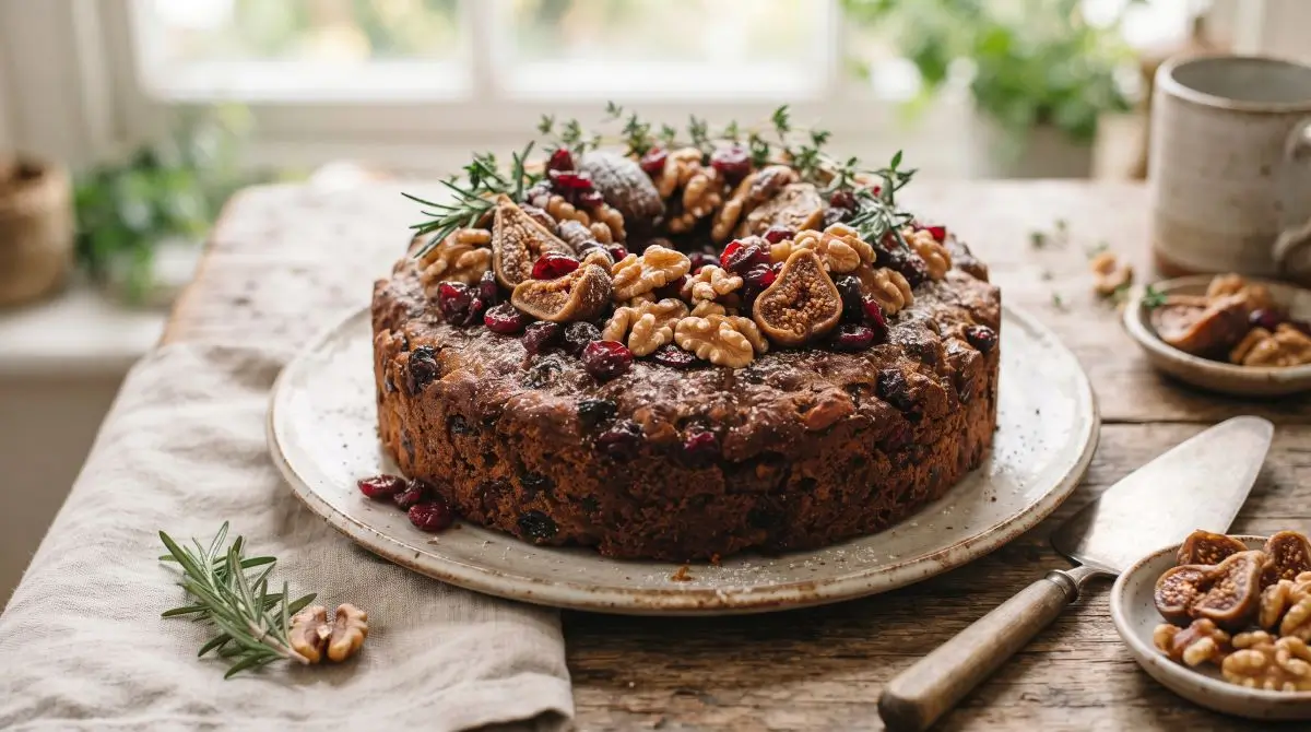 Rustic Fruit and Nut Garnish