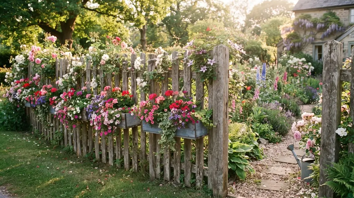 Rustic Window Box Accent