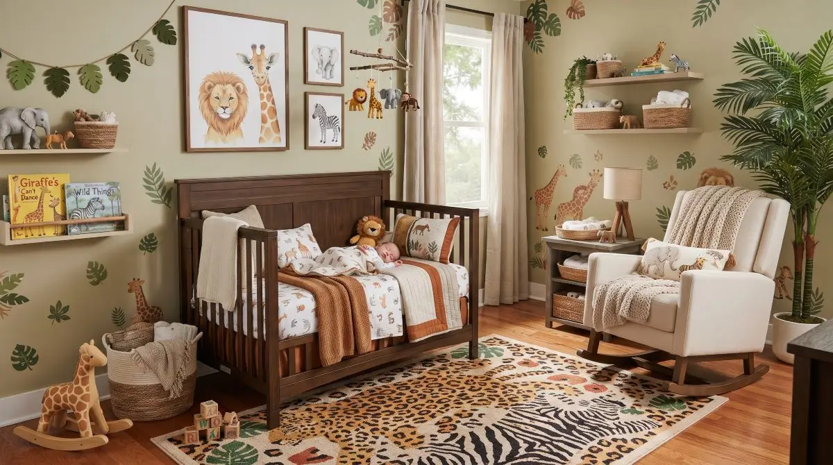 Safari Jungle Animal Nursery