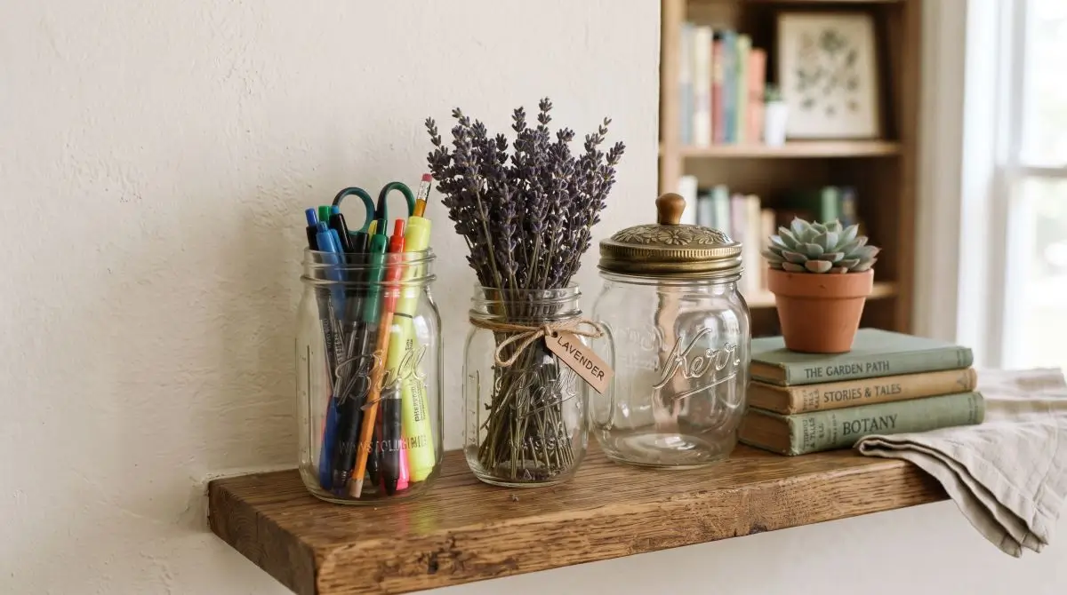 Shelf-Styled Jar Cluster