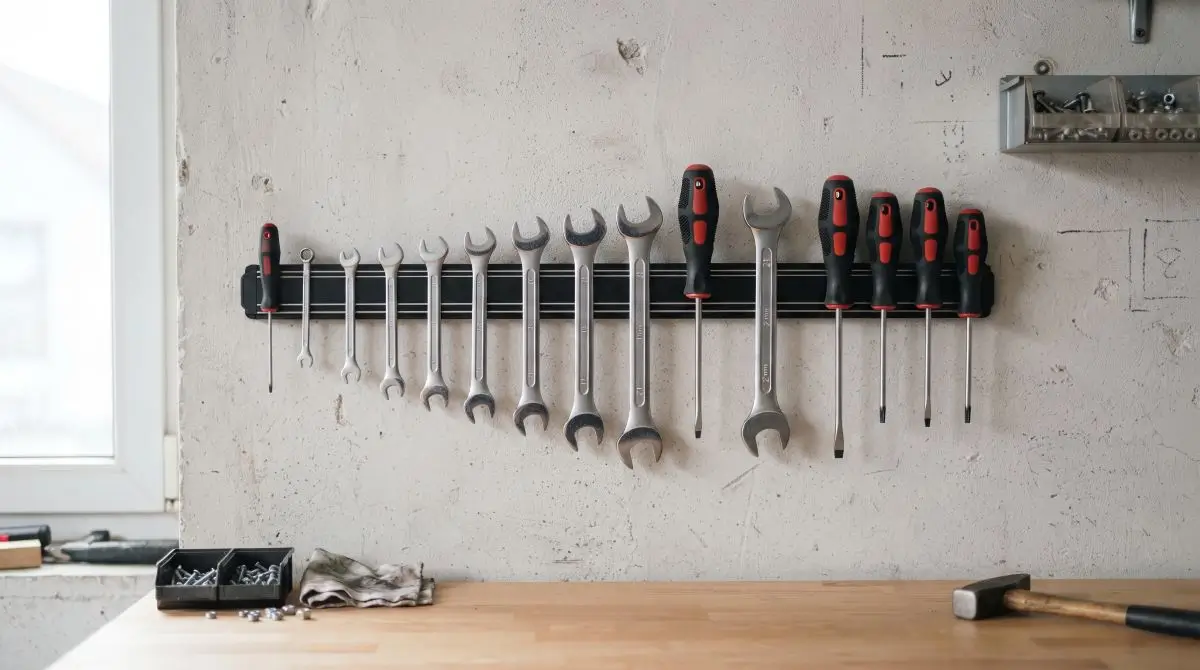 Sleek Magnetic Strip Rail