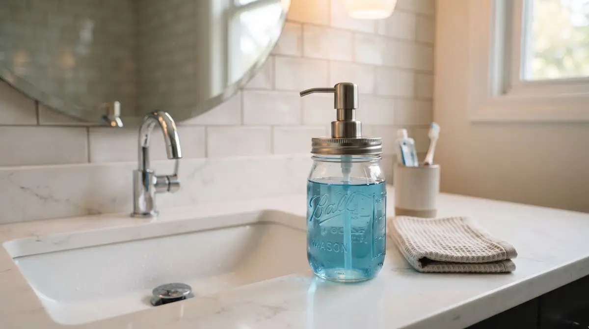Soap Dispenser Mason Jar