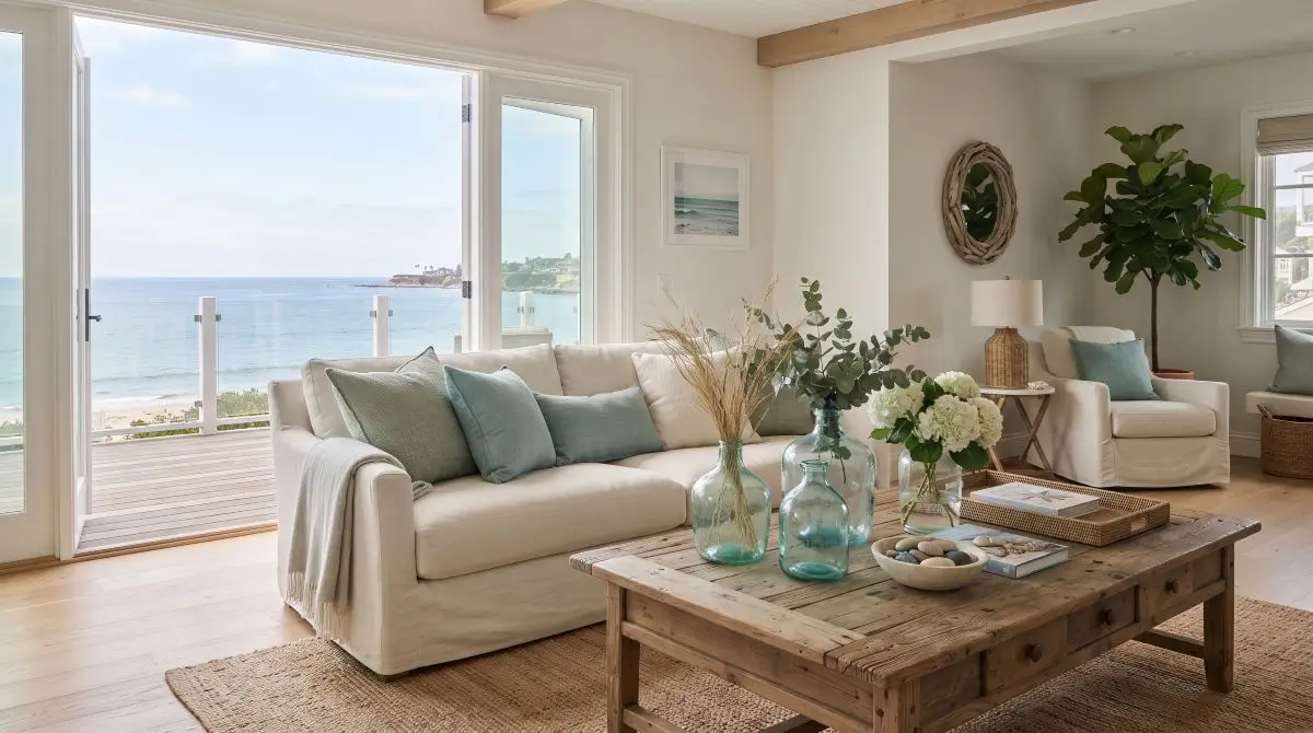 Soft Greens and Sea-Glass Tones