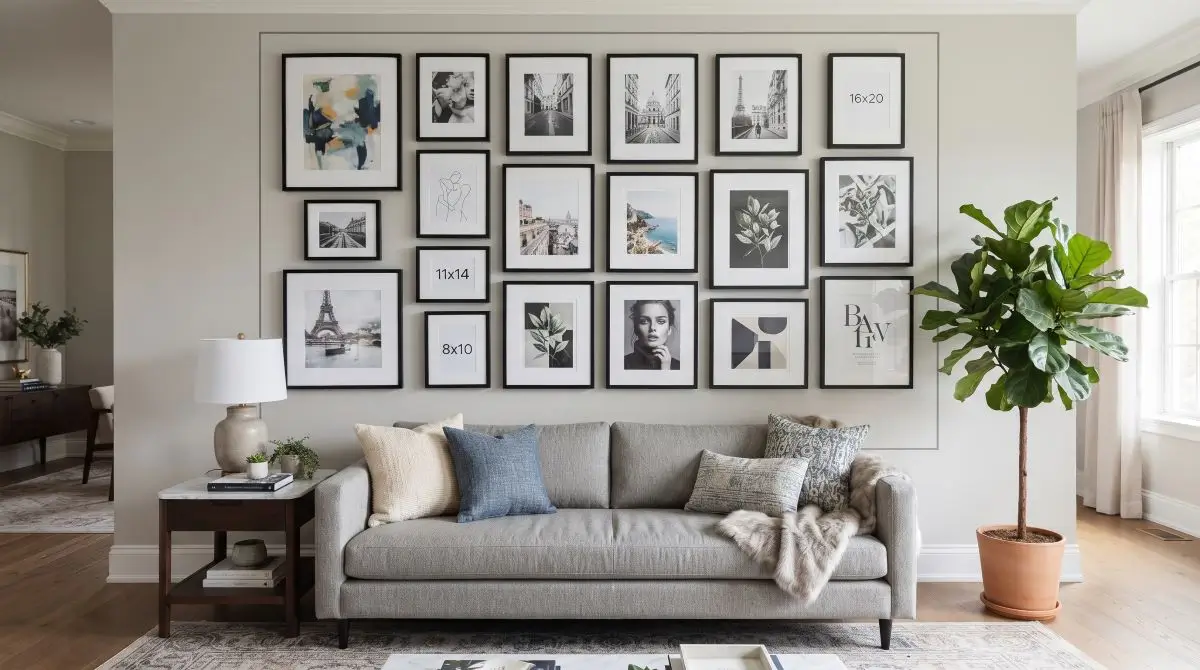 Structured Gallery Wall
