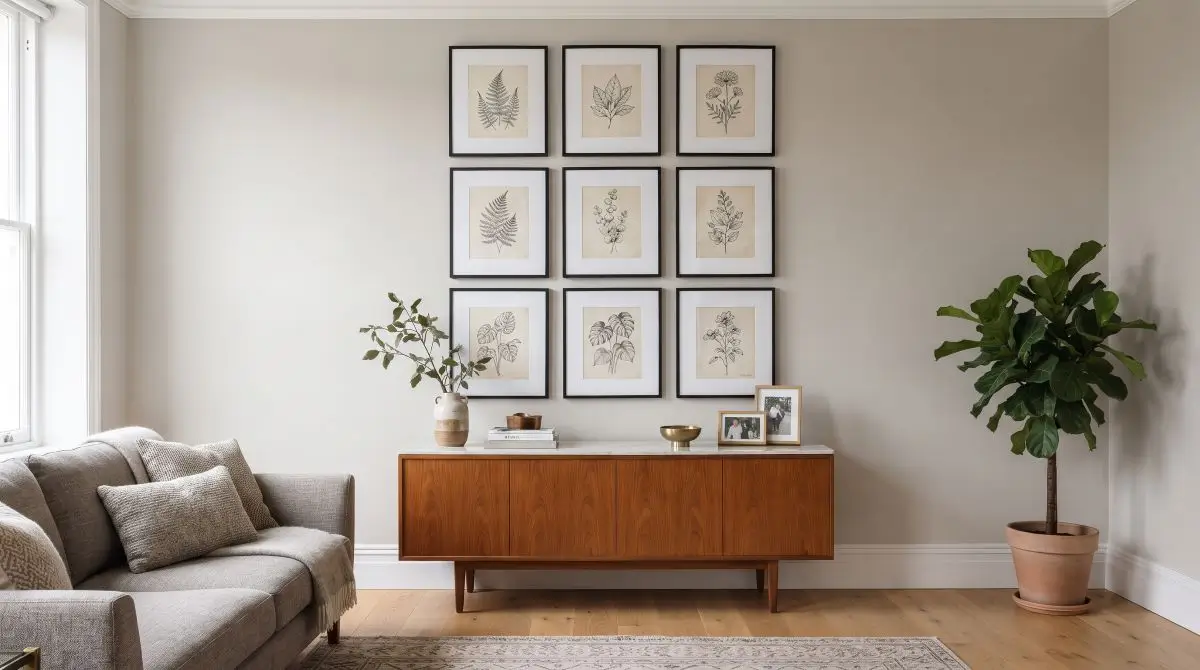Symmetrical Frame Grid