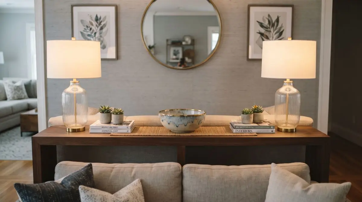 Symmetrical Lamp Pair for Ambient Lighting