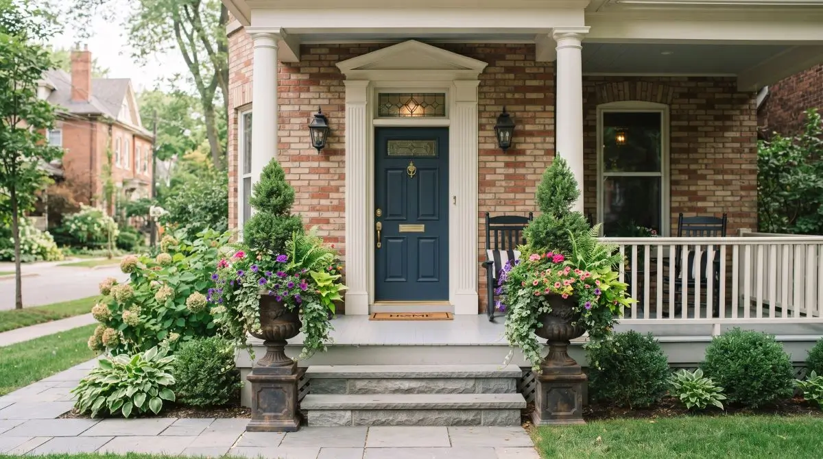 Symmetrical Planters