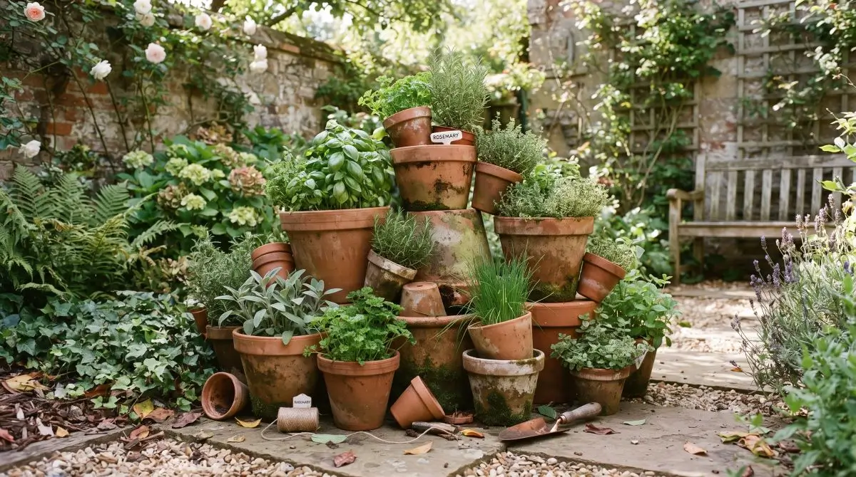 Terracotta Pot Arrangement