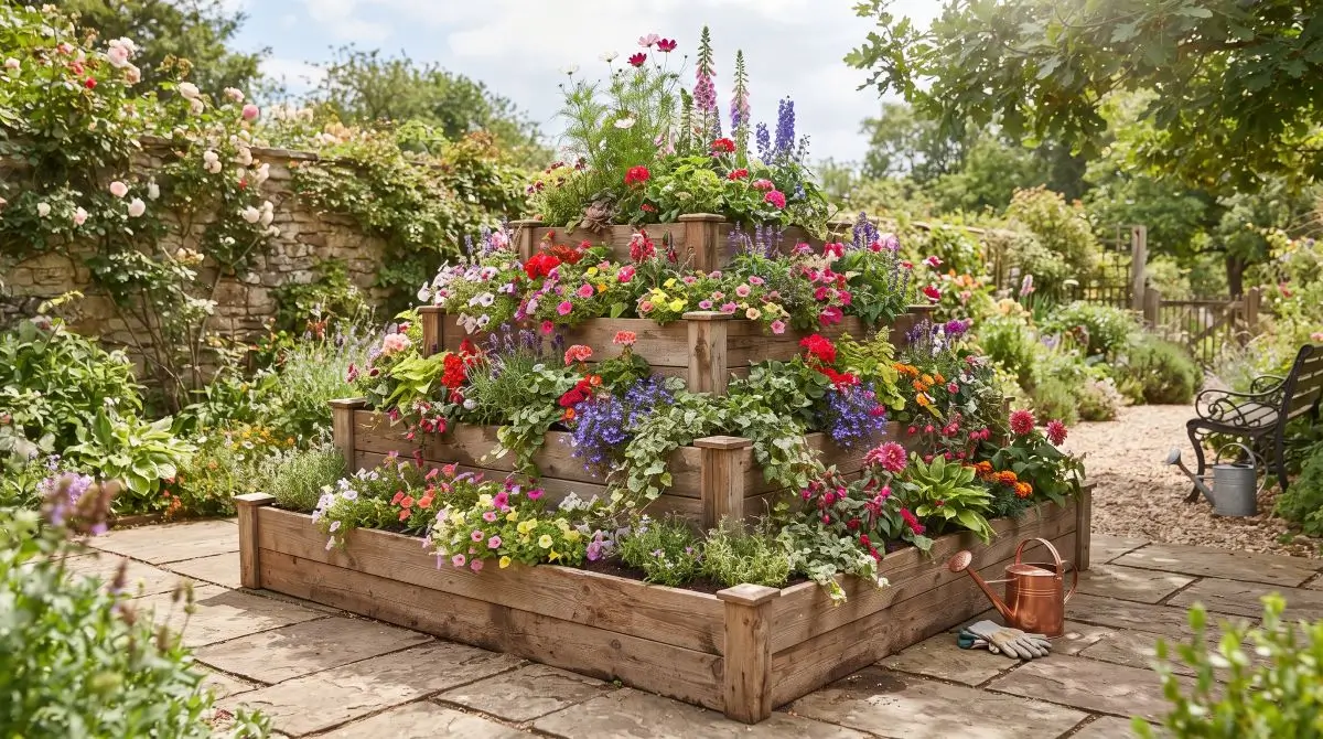 Tiered Container Garden