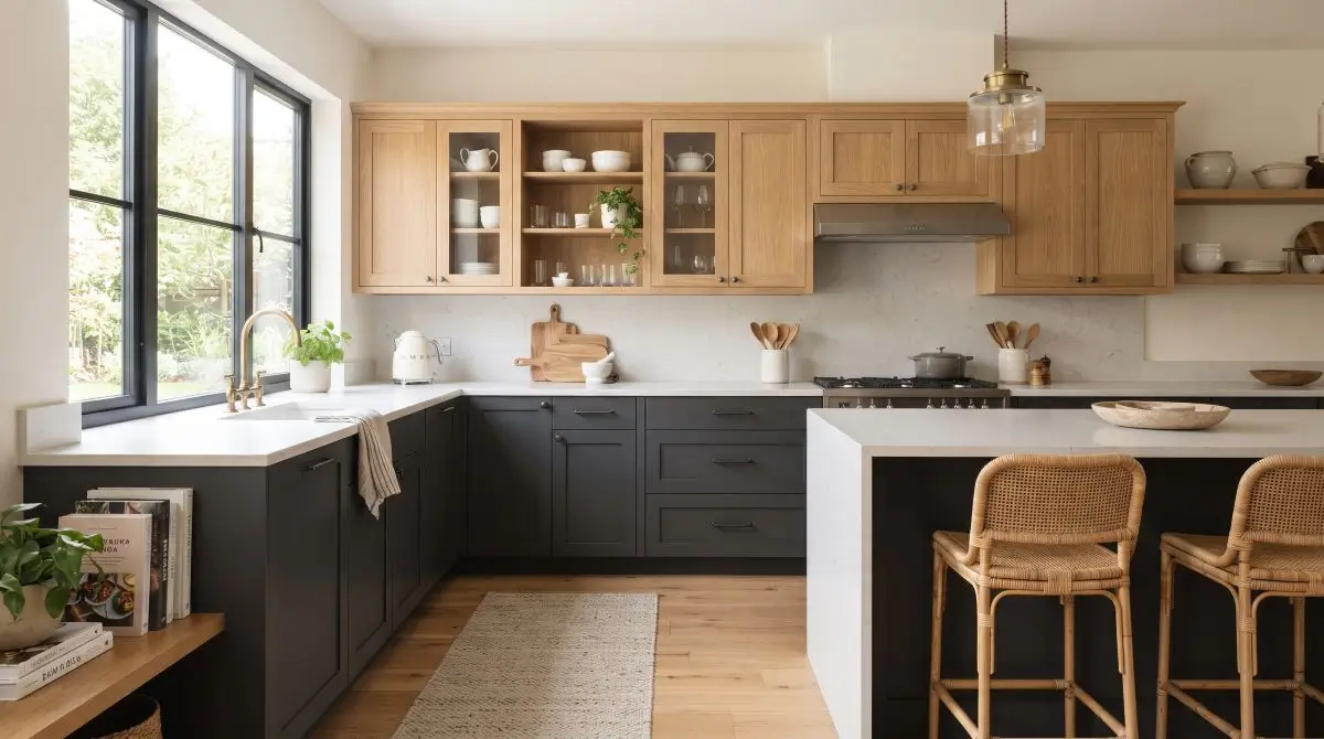 Two-Tone Cabinet Approach