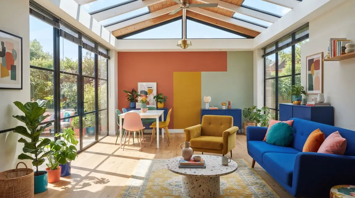 Use Color-Blocking for Subtle Accents
