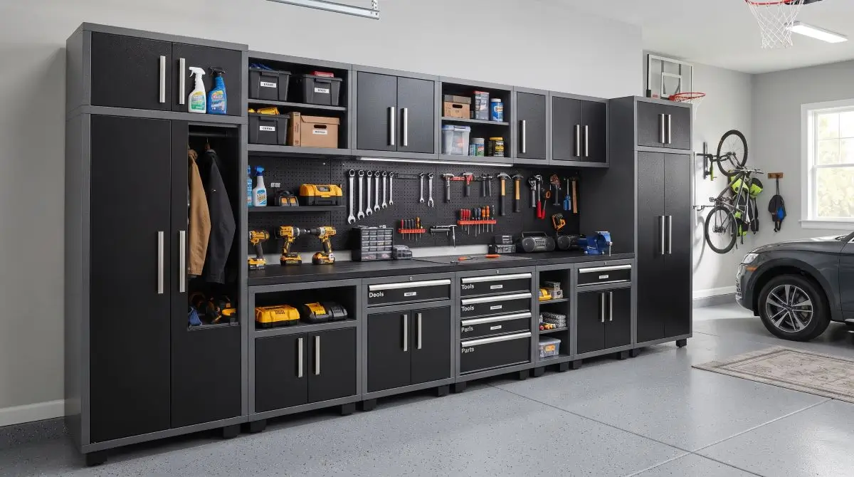 Versatile Modular Garage Cabinets