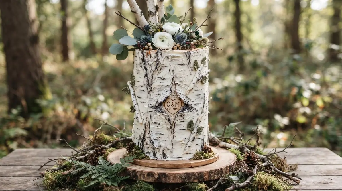 Vertical Tree Bark Texture