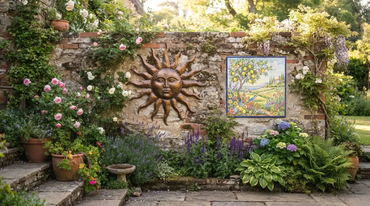 Wall-Mounted Garden Art
