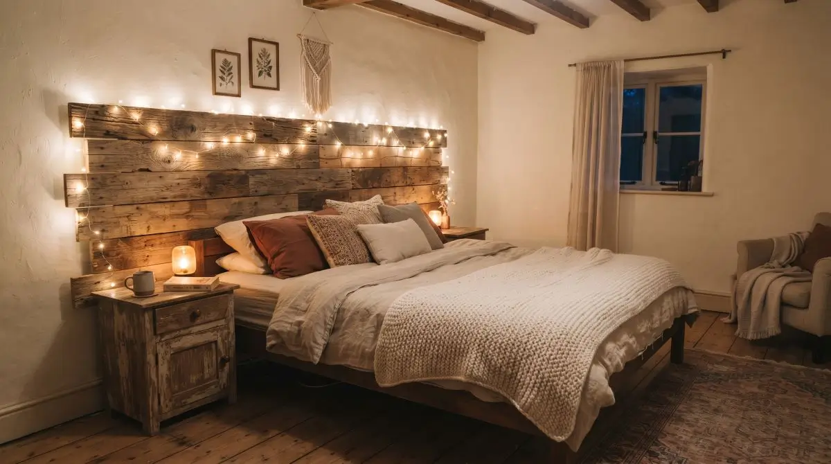 Wall-Mounted Headboard (DIY)