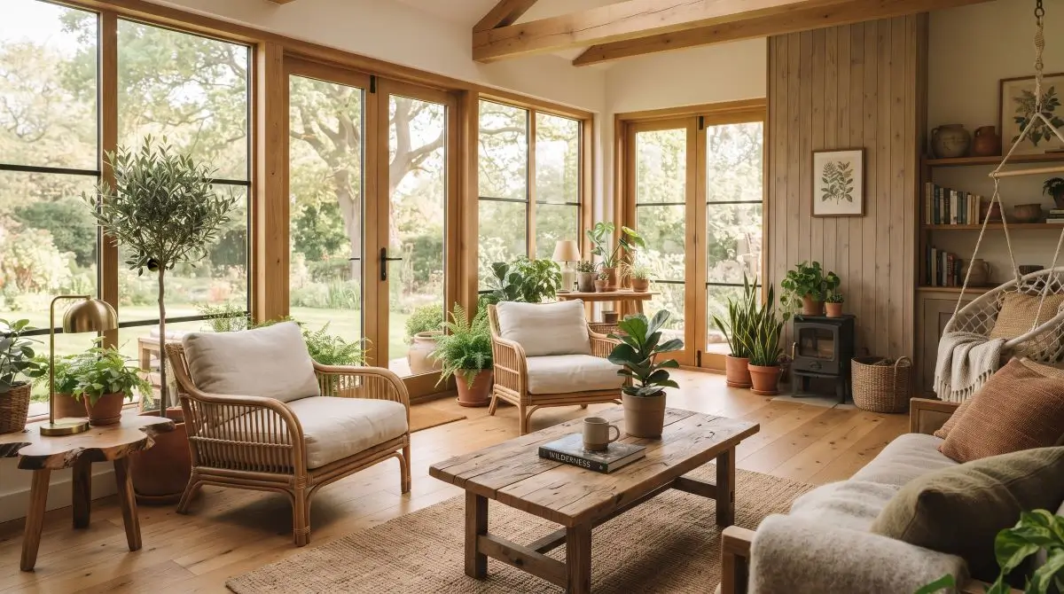 Warm Up with Natural Wood Tones