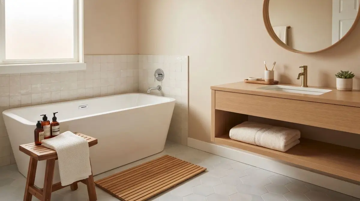 Wood Accents for Softening